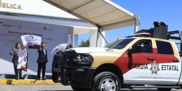 Con equipamiento de parque vehicular a la Guardia Estatal, Tamaulipas se fortalece en materia de seguridad