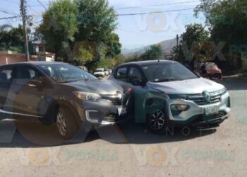 Conductor omite alto y causa choque en Ciudad Victoria