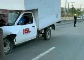 Conductor perdió la vida tráiler