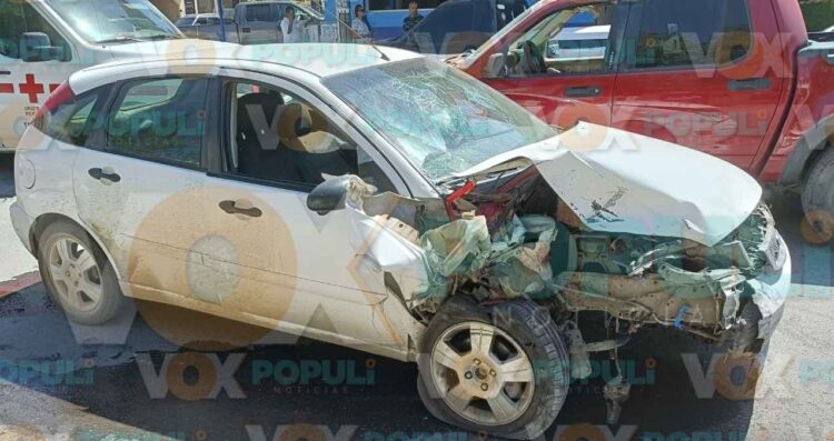 Conductor sufre crisis convulsiva y provoca choque múltiple en Ciudad Victoria