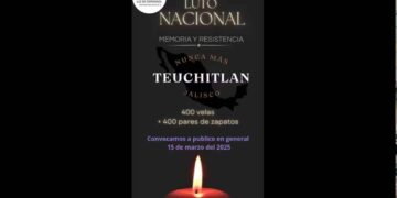 Convocan a luto nacional tras hallazgo de crematorios clandestinos en Teuchitlán, Jalisco