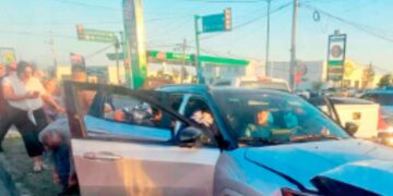 Crisis convulsiva causa accidente en Nuevo Laredo, Tamaulipas