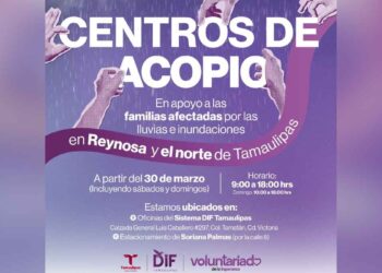 DIF Tamaulipas acopio Reynosa
