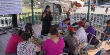 Dan vida más de 60 mujeres emprendedoras y artistas a Mercadita La Red en Nuevo Laredo