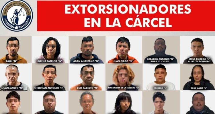 Desarticulan red de extorsionadores que operaba en Irapuato y otros municipios de Guanajuato