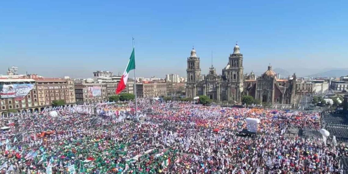 EN VIVO Así se vive el festival-asamblea de Sheinbaum en el Zócalo