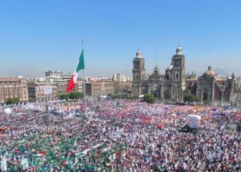 EN VIVO Así se vive el festival-asamblea de Sheinbaum en el Zócalo