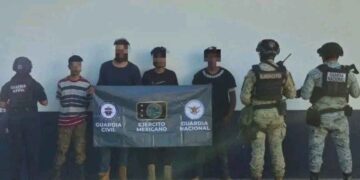 Apatzingán delincuente detuvieron cuatro