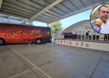 El CBTis 236 de Ciudad Victoria estrena autobús para apoyar a sus estudiantes en actividades fuera del aula