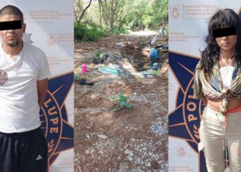Tras prender fogata en Río de la Silla son detenidos en NL