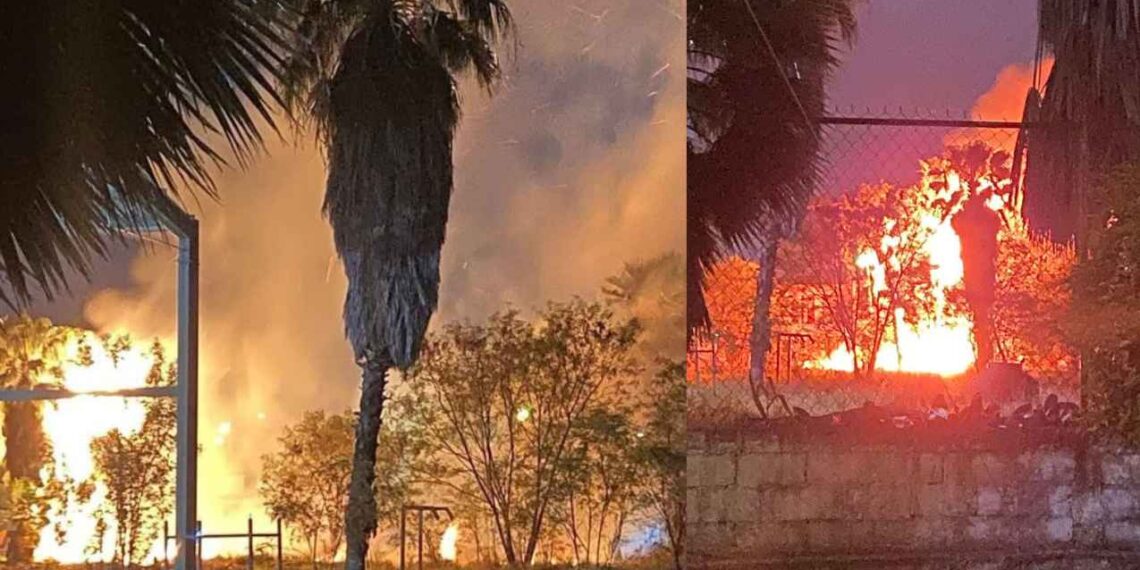 Se registra incendio en una escuela primaria de San Nicolás, Nuevo León, y deja afectaciones en el servicio eléctrico