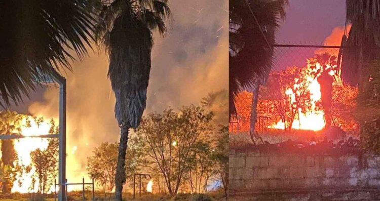 Se registra incendio en una escuela primaria de San Nicolás, Nuevo León, y deja afectaciones en el servicio eléctrico