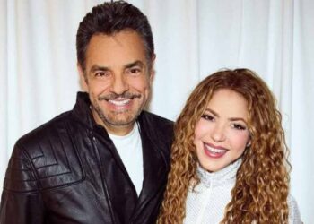 Eugenio Derbez comparte fotografías de su encuentro con Shakira