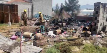 Explosión Tultepec hombre herido