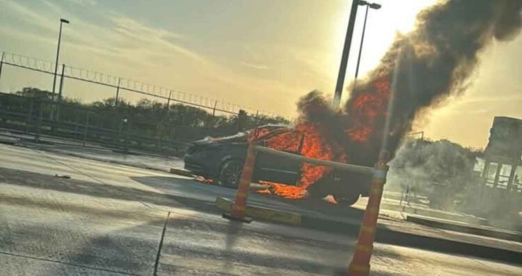 camioneta incendio puente viejo