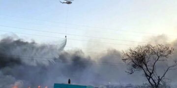 Fuego corralón afecta tarimera