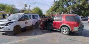 Fuerte choque en Ciudad Victoria deja mujeres lesionadas y caos vial