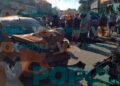 Fuerte choque frontal deja dos jóvenes heridos en Altamira, Tamaulipas