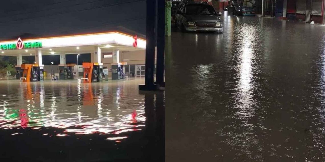 Fuertes lluvias en Reynosa, Tamaulipas, provocan inundaciones en diversas zonas