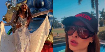 Galilea Montijo reaparece tras sufrir caída en el Carnaval de Mazatlán