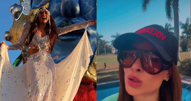 Galilea Montijo reaparece tras sufrir caída en el Carnaval de Mazatlán