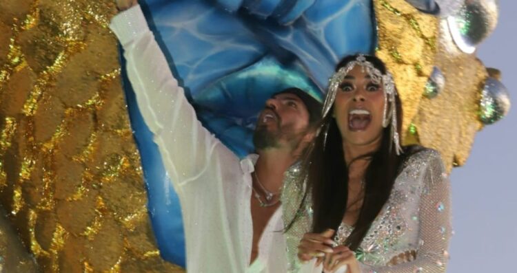 Galilea Montijo sufre caída en el Carnaval de Mazatlán