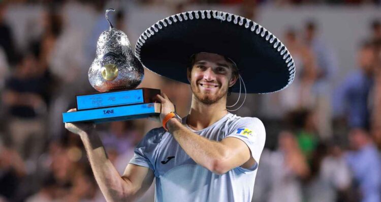 Tomas Machac gana título profesional en Abierto de Acapulco 2025