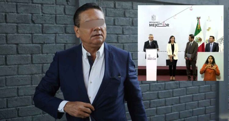 Gobernador de Michoacán confirma ficha roja de Interpol contra el exgobernador Silvano Aureoles