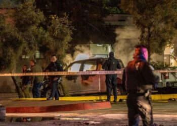FGE incendiados Tijuana