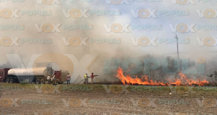 Incendio en Ciudad Victoria, Tamaulipas, consume palapas
