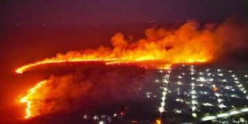 Incendio pastizal Güémez