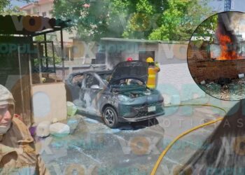 Incendio en clínica del IMSS en Altamira moviliza a bomberos y vecinos