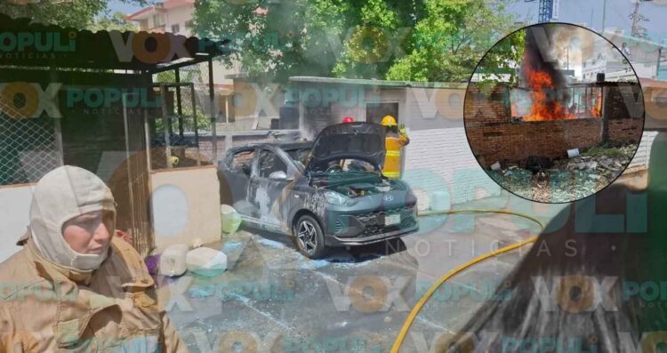 Incendio en clínica del IMSS en Altamira moviliza a bomberos y vecinos
