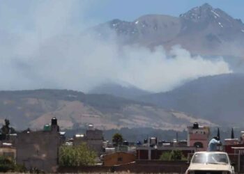 Incendio forestal Nevado Toluca
