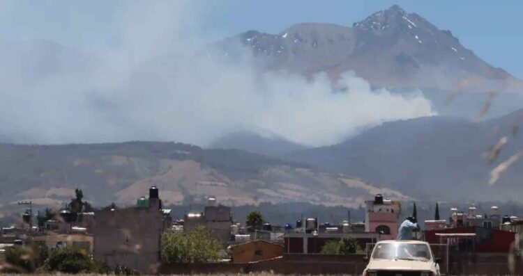 Incendio forestal Nevado Toluca