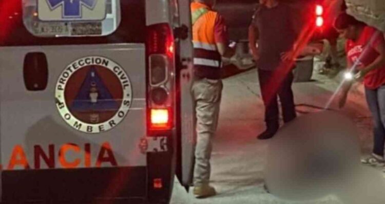 Joven es atropellado en San Fernando, Tamaulipas; el conductor huyó del lugar