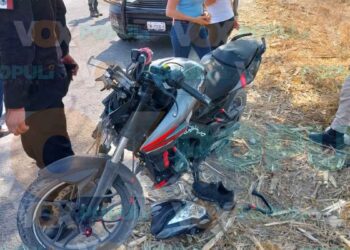 Joven motociclista resulta herido tras choque en carretera Mante-Valles