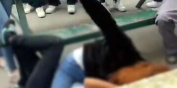 Jóvenes se agarran a golpes dentro del Conalep “Raúl Rangel Frías” en Guadalupe, Nuevo León