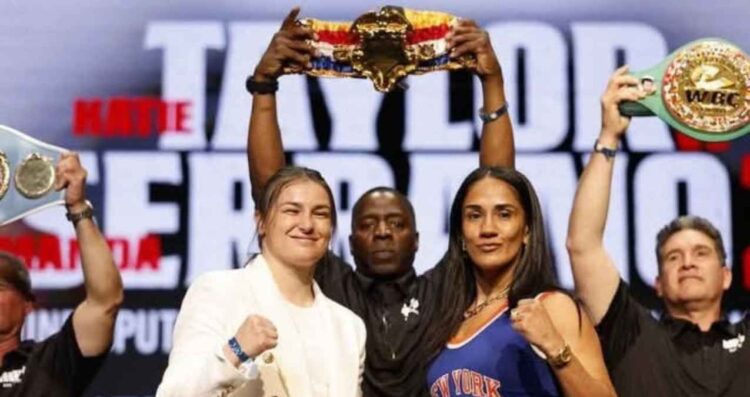 La esperada tercera pelea entre Katie Taylor y Amanda Serrano ya tiene fecha y escenario. El combate, que definirá una de las mayores rivalidades en la historia del boxeo femenino, se llevará a cabo el viernes 11 de julio en el Madison Square Garden de Nueva York. Taylor (24-1, 6 KOs) defenderá su título indiscutido de peso welter junior ante Serrano (47-3-1, 31 KOs) en una cartelera histórica transmitida exclusivamente en Netflix. La pelea se anunció por Most Valuable Promotions (MVP), la promotora de Jake Paul, que recientemente firmó un contrato vitalicio con Serrano. "Esto es más que una pelea, es una celebración del talento inigualable de las mujeres en el boxeo", expresaron Jake Paul y Nakisa Bidarian, cofundadores de MVP, en un comunicado. "Amanda Serrano y Katie Taylor ya han roto barreras e inspirado a millones, y esta pelea de trilogía en el icónico Madison Square Garden será otro paso histórico para el deporte femenino". Una rivalidad que ha marcado el boxeo: Taylor vs Serrano A sus 38 años, Katie Taylor sigue haciendo historia. La campeona olímpica de Londres 2012 ha vencido a Serrano en dos combates previos, aunque ambas decisiones fueron cerradas y siguen siendo debatidas entre los fanáticos. Su primer enfrentamiento en abril de 2022, también en el Madison Square Garden, terminó con Taylor ganando por decisión dividida. Esto, tras sobrevivir un difícil quinto asalto ante la potencia de Serrano. En noviembre pasado, como parte del —evento coestelar— de la pelea entre Mike Tyson y Jake Paul, la irlandesa volvió a llevarse la victoria, esta vez por decisión unánime, en un combate lleno de intensidad. "Quiero agradecer a todos en Matchroom, MVP y Netflix por llevar la trilogía a la línea y no puedo esperar para encabezar MSG nuevamente en julio. Estoy 2-0 contra Amanda, pero obviamente es una rivalidad muy especial que se entrega cada vez que subimos al ring, así que creo que es justo que tengamos la trilogía. El ambiente para la primera pelea allí fue increíble y estoy seguro de que no será diferente esta vez", señaló Teylor. La segunda pelea entre Taylor y Serrano fue el —evento deportivo femenino más visto en la historia de Estados Unidos—, con un promedio de 74 millones de espectadores en todo el mundo a través de Netflix. A pesar de la emoción por la trilogía, hay un punto de conflicto. Taylor rechazó la posibilidad de pelear 12 asaltos de tres minutos, como en el boxeo masculino. Optó por el formato tradicional de 10 asaltos de dos minutos en el boxeo femenino. "Estoy decepcionado de que Katie Taylor no cumpliera su palabra y hiciera la trilogía de 12 rondas de tres minutos, igual que los hombres. Este es un día de pago récord para ambos, y se lo debíamos a los fanáticos para honrar el acuerdo de apretón de manos que hicimos. No lo hizo. Pero no se equivoquen, cada vez que compartimos el ring, es una guerra, y sé que el viernes 11 de julio será el mejor hasta ahora porque finalmente obtendré la 'W' oficial que merezco". Este combate será el segundo evento de deportes de combate transmitido en Netflix, luego del duelo entre Tyson y Paul en el otoño pasado. Bela Bajaria, directora de contenido de Netflix, destacó la importancia de esta pelea para la plataforma y el deporte femenino. "Taylor-Serrano II no fue solo una de las peleas más emocionantes que he presenciado; también hizo historia como el evento deportivo femenino profesional más visto en Estados Unidos. En Netflix, estamos orgullosos de continuar elevando el perfil de las mujeres atletas y de traer otro evento histórico a nuestra audiencia global con MVP". El próximo 11 de julio, Taylor y Serrano se enfrentarán una vez más, en un combate que promete ser otro capítulo épico en la historia del boxeo femenino. Te puede interesar: El Hijo del Santo se juega la máscara en su última lucha contra Fuerza Guerrera ¿Cuándo y dónde será?