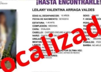 Leilany Valentina, de 10 años, es hallada en Neza luego de horas desaparecida en Lerma