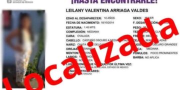 Leilany Valentina, de 10 años, es hallada en Neza luego de horas desaparecida en Lerma