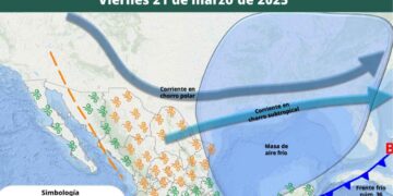 Lluvia, frío y calor clima del viernes 21 de marzo en México