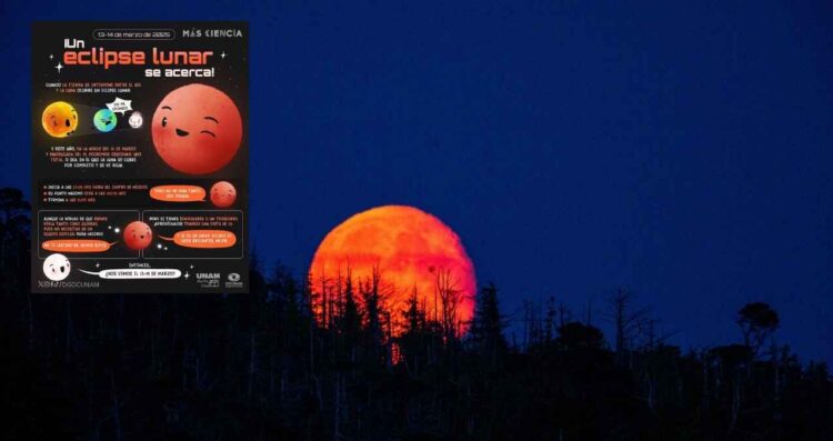 Luna Roja: ¿A qué hora podrá ser visible el Eclipse Lunar en México este jueves 13 de marzo?