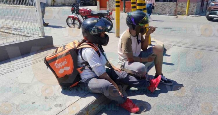 Madre e hijo resultan heridos tras choque en la zona centro de Ciudad Victoria