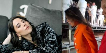 Majo Aguilar vuelve a ser tendencia por su forma de prepararse antes de un show