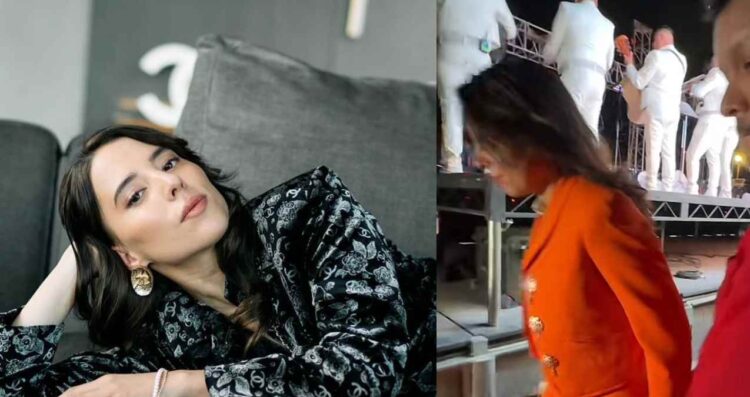 Majo Aguilar vuelve a ser tendencia por su forma de prepararse antes de un show