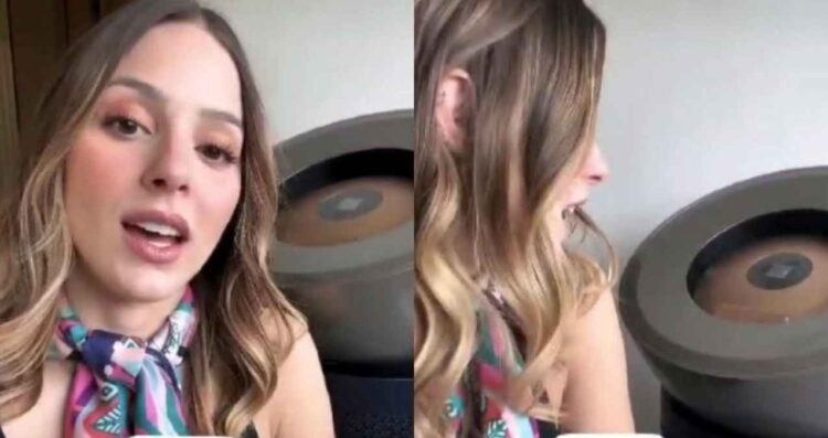 Mariana Rodríguez purificador de aire