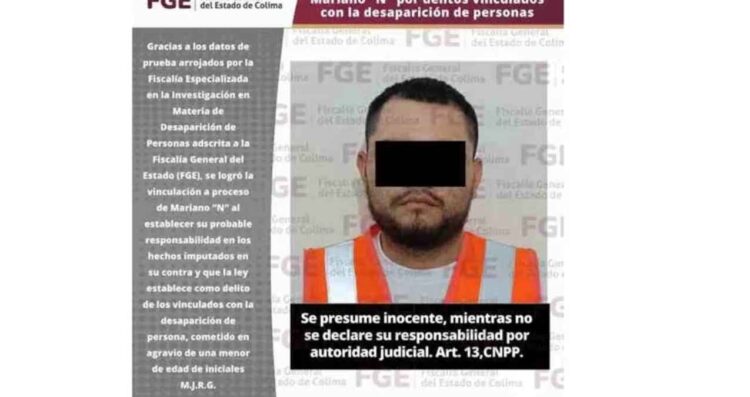 Mariano vinculado feminicidio Colima