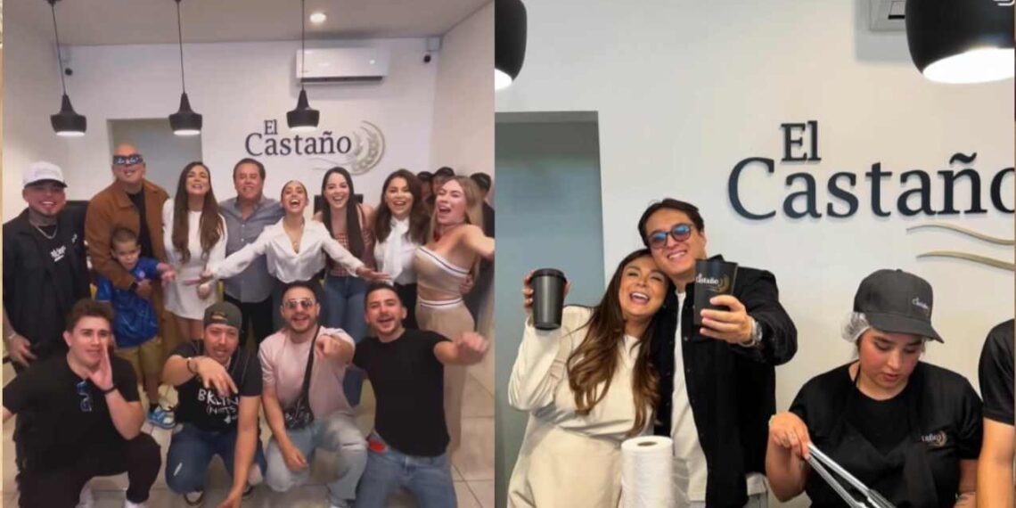 Mario Bezares y los ex conductores de Acábatelo se reencuentran para inaugurar 'El Castaño'