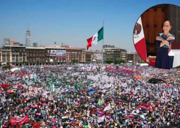 Zócalo asamblea informativa Sheinbaum